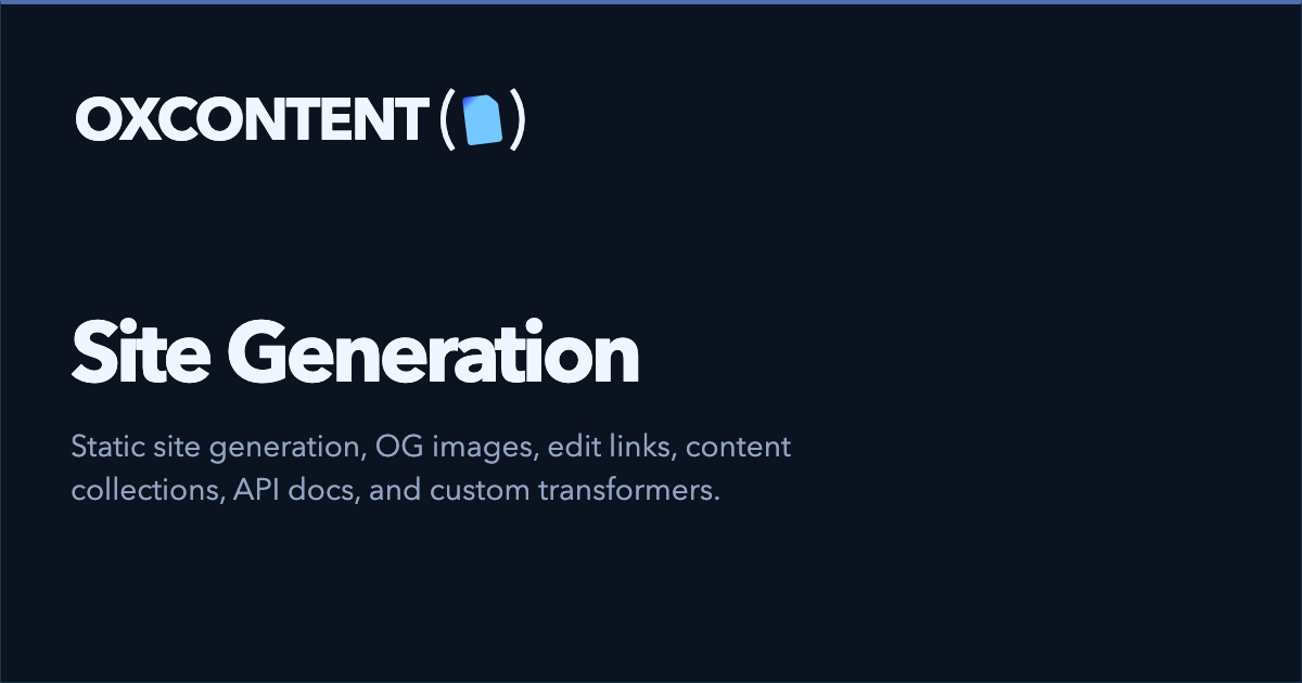 Generated Open Graph image for this page